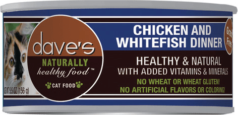 Dave's Naturally Healthy Grain Free Chicken & Whitefish Dinner